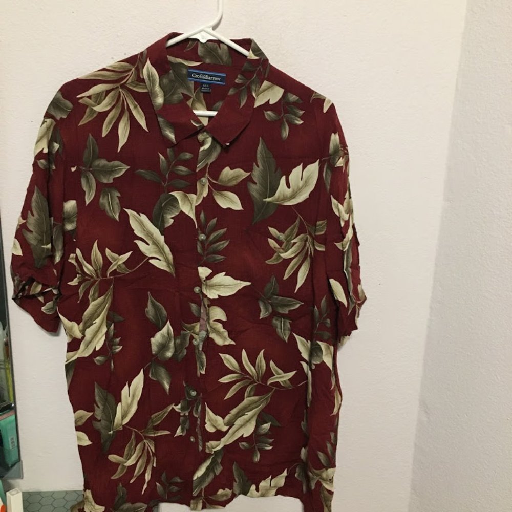 Croft & Barrow XXL button down short sleeve shirt
